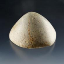 1 11/16" Diorite Cone found in Kentucky. Ex. Maurice Cobb, Dr. John J. Ryan.