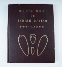 Hardback Book: Who's Who in Indian Relics 2, signed by H. C. Wachtel.