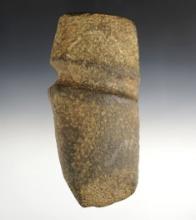 6 ½ x 3 ¼” Slant-Grooved Axe. Found by Rick Fridell, 1990, near Troy, Doniphan Co., Kansas.