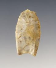 1 1/2" Paleo Dart found on the Kaser Farm on Barber Road, Dearborn Co., Indiana on 7/6/1998.