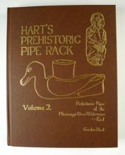 Hardcover Book: "Hart's Prehistoric Pipe Rack" Vol. 2 by Gordon Hart. In like-new condition.