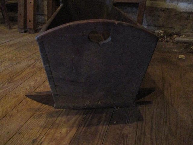 Antique Wood Rocking Cradle