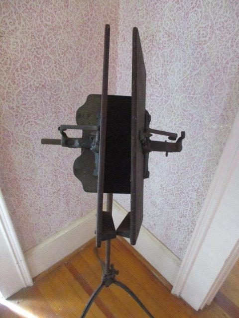 Antique Book/Bible Stand with Cast Metal Legs