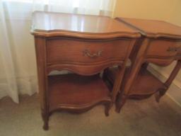 Pair of Dixie French Provincial Nightstands