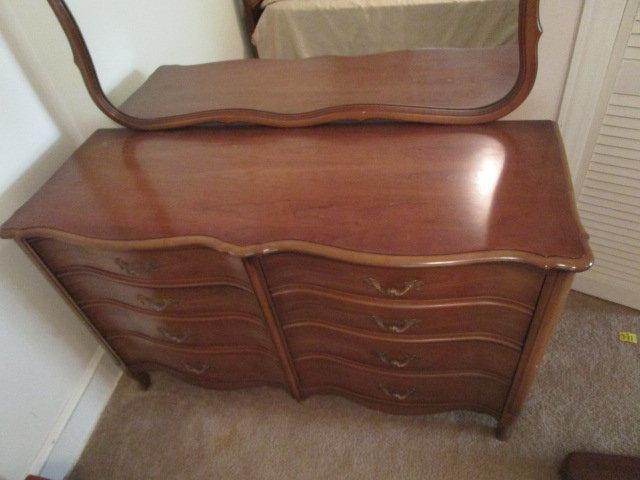 Dixie French Provincial Dresser with Mirror