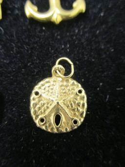 Lot of (4) 14k Gold Charms