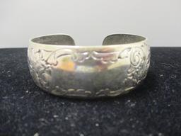 Sterling Silver S. Kirk & Son Cuff Bracelet- Not Engraved