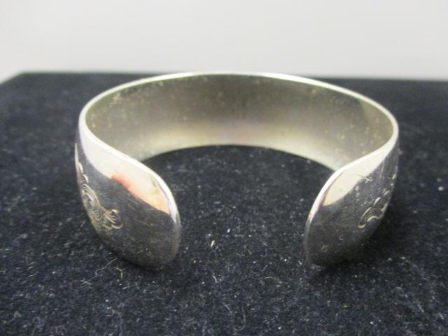 Sterling Silver S. Kirk & Son Cuff Bracelet- Not Engraved