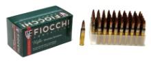 NIB 50rds. of .223 REM. 55gr. FMJ Fiocchi Ammunition