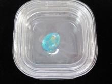 1.3 ct Oval Cut Blue Opal