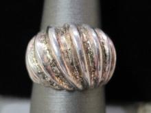 Sterling Silver Shrimp Ring