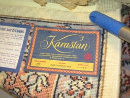 Karastan Ivory Hunting Wool Area Rug