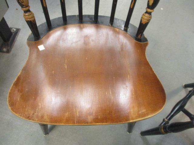 Pair of Hitchcock Spindle Back Chairs