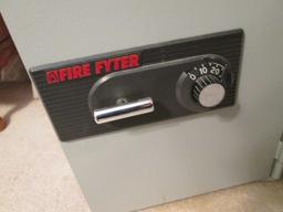 Fire Fyter Fireproof Metal Combination Safe