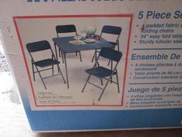 Cosco Five Piece Table and Chair Set