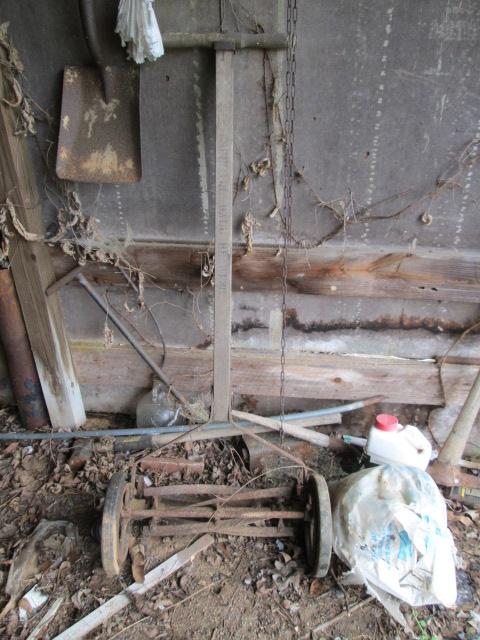 Contents Under Open Shed
