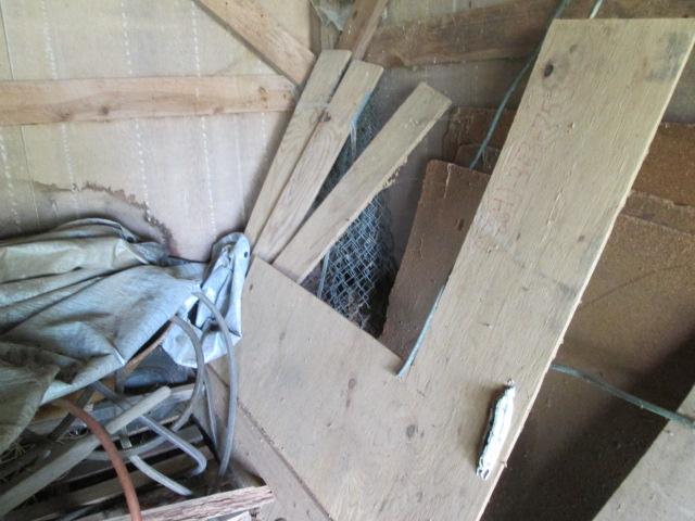 Contents Under Open Shed