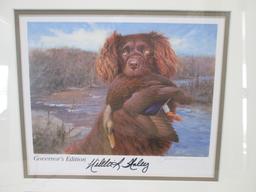 Signed and Numbered 2013 Governor's Medallion Edition SC Waterfowl Stamp Print