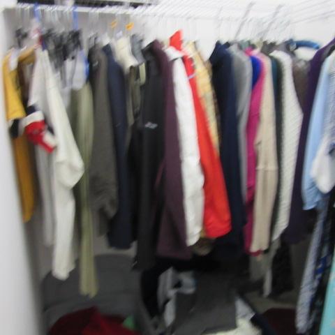 Contents of Upstairs Ladies Closet-Nice Name Brand Clothes