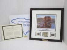 Signed and Numbered 2013 Governor's Medallion Edition SC Waterfowl Stamp Print