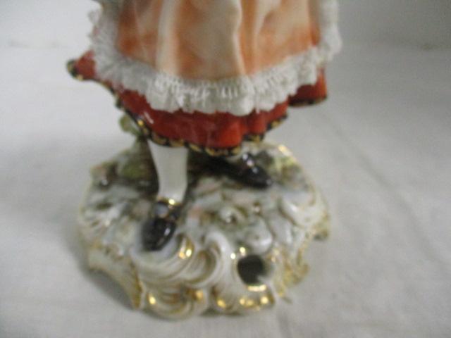 Royal Rudostadt 'Young Girl w/Black Bow' Figurine