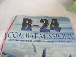 B-24 Coffee Table Book 2009, & 1997 Xonex Die Cast Pursuit Plane