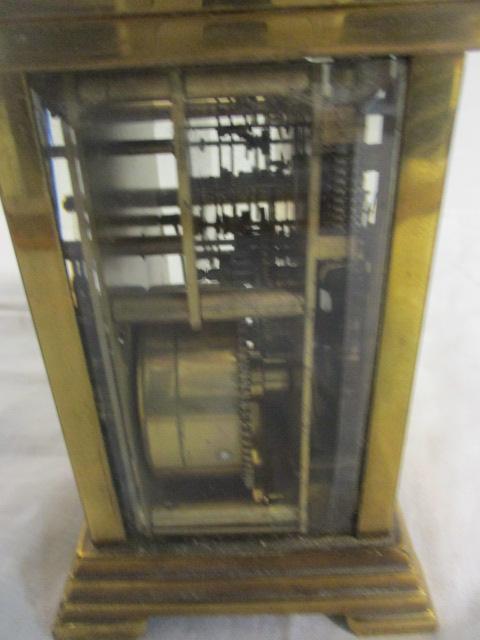 Waterbury Clock Co. Brass Clock (no key)