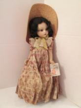 Vintage Madam Alexander "Gone With The Wind Scarlet O'Hara" Porcelain Doll