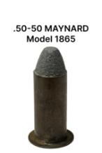 .50-50 MAYNARD Model 1865 Cartridge