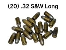 20rds. of .32 S&W LONG Ammunition