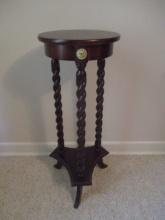 Accent Table with Barley Twist Legs