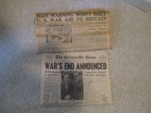 War Newspapers
