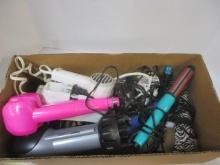 Infinity Pro Con Air Hair Curler, Curling Irons, Brushes Grouping