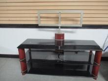 3 Tier Glass TV Stand