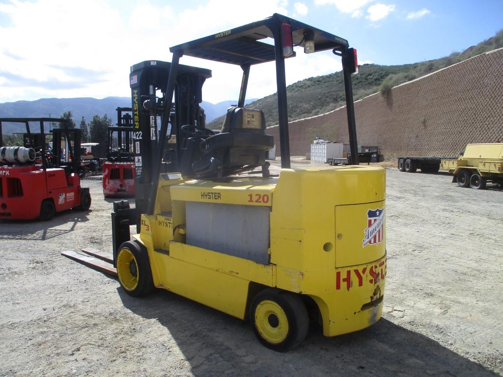 2003 Hyster E120XL-3 Forklift,