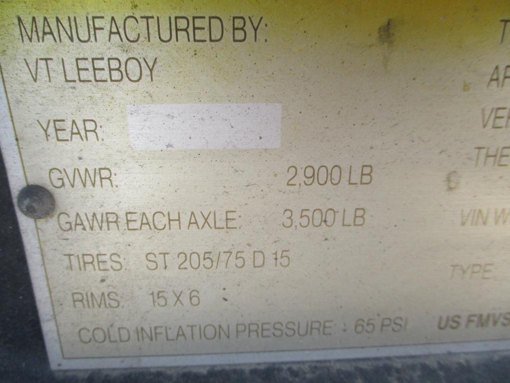 2015 Leeboy 150 S/A Towable Tac Pot,