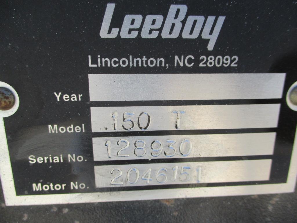 2015 Leeboy 150 S/A Towable Tac Pot,