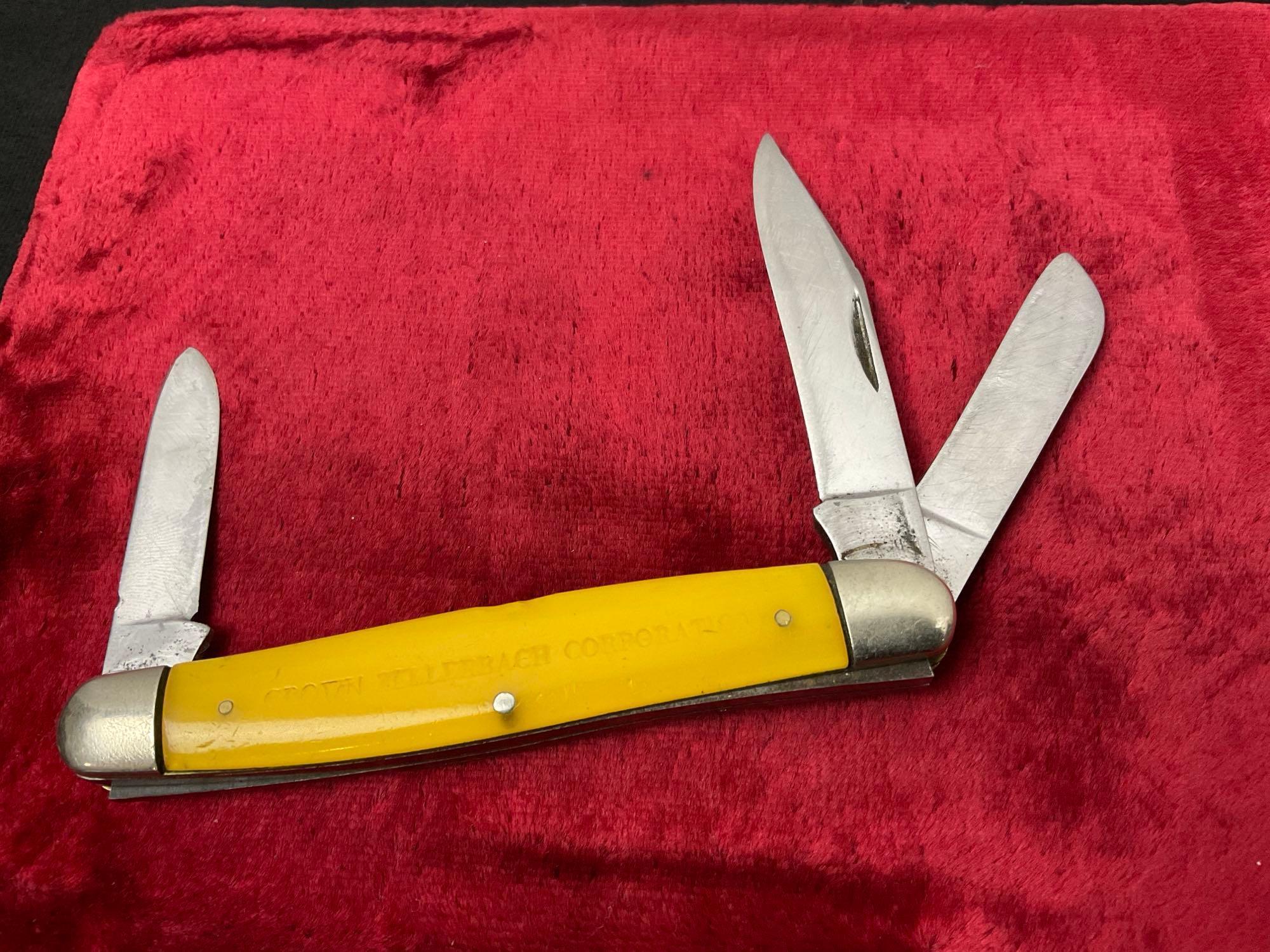 6x Assorted Pocket Knives, Antique Henry Sears Co, Marked Stainless Pakistan, few unmarked pieces