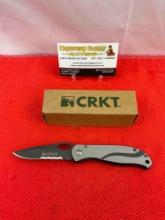 CRKT Steel 2.5" Folding Blade Pocket Knife Model 6470 PAZODA Mountaineer Knife. NIB. See pics.