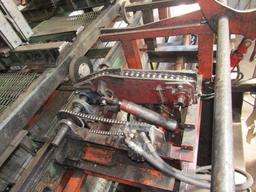 CHAIN TYPE HYD LOG TURNER W/HYD STOP & LOAD W/NOSE SKIDS