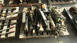 PALLET OF MISC AIR CYLINDERS & PARTS