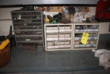 Plastic Bolt Bins w/Contents & Other Related Items - as Marked