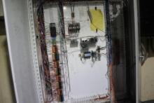 Electrical Control Cabinet 60" W x 12" D x 7' H