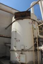 Western Pneumatic Mdl# 318-R-POS-FLT Inverted Baghouse Dust Collector w/Dus
