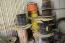 All Remaining Wire in Room - (1) Full Roll of 18/3 Wire UNTC O/Shield, (4)