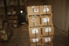 NEW (22) Boxes of Valmet Refiner Plates for Bauer Refiners, Size 42BT33, Jl