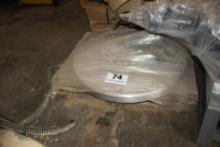 Reconditioned Bauer Refiner Fly Wheel 38" dia, Not Installed, On Pallet