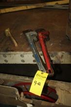 (2) 24" Pipe Wrench- (1) Rigid  Aluminum, (1) Proto