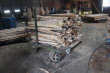 4' x 4' Lumber Stacking Bin Cart