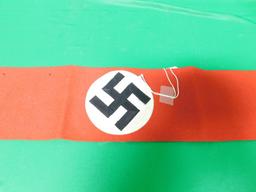 WWII RED NAZI GERMANY ARM BAND?